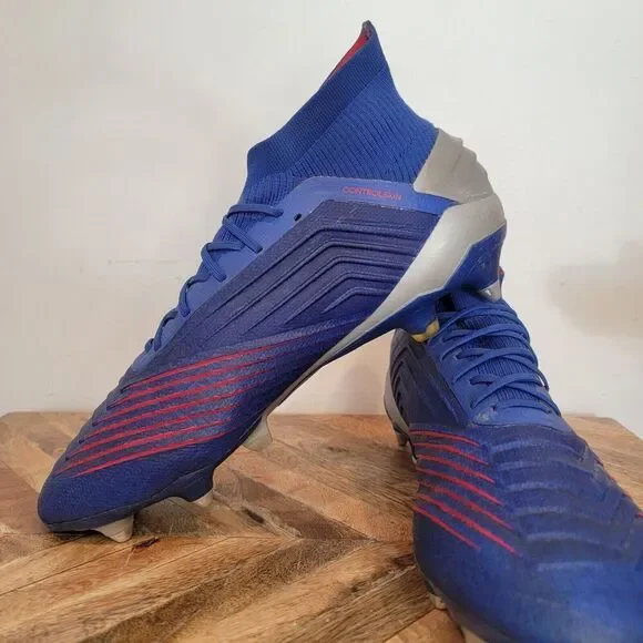Adidas Predator 19.1 SG Prime Knit Men\'s Soccer Cleats Size 10.5 Rare BC0312 Adidas Predator 19.1 SG main image 3